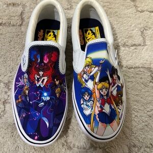 Vans Sailor Moon Slip-On Shoes size 7